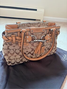 Coach | Bags | Vintage Coach Madison Lindsey Python Snakeskin 